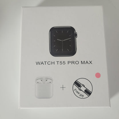 COMBO RELOJ Y AURICULARES T55 PRO MAX