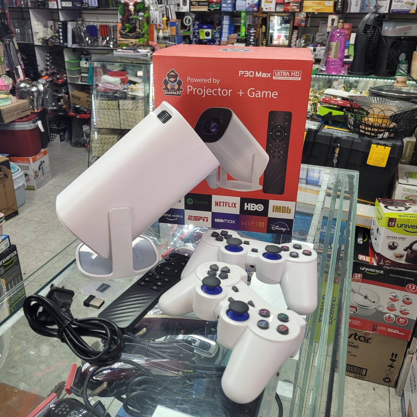 VIDEO BEAM ANDROID GAMER NEGRO