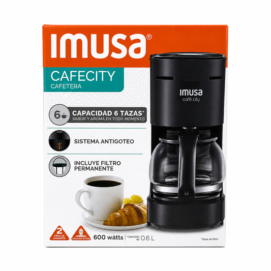Cafetera Imusa 6 Tazas