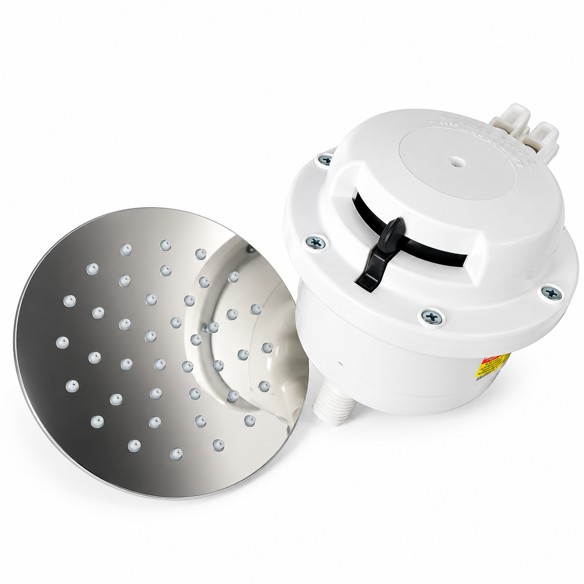 Ducha Eléctrica Boccherini 110 V Blanca Con Regadera