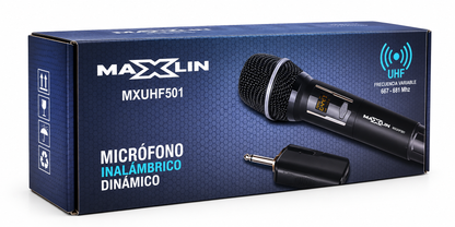 Micrófono Maxlin Inalámbrico Dinámico
