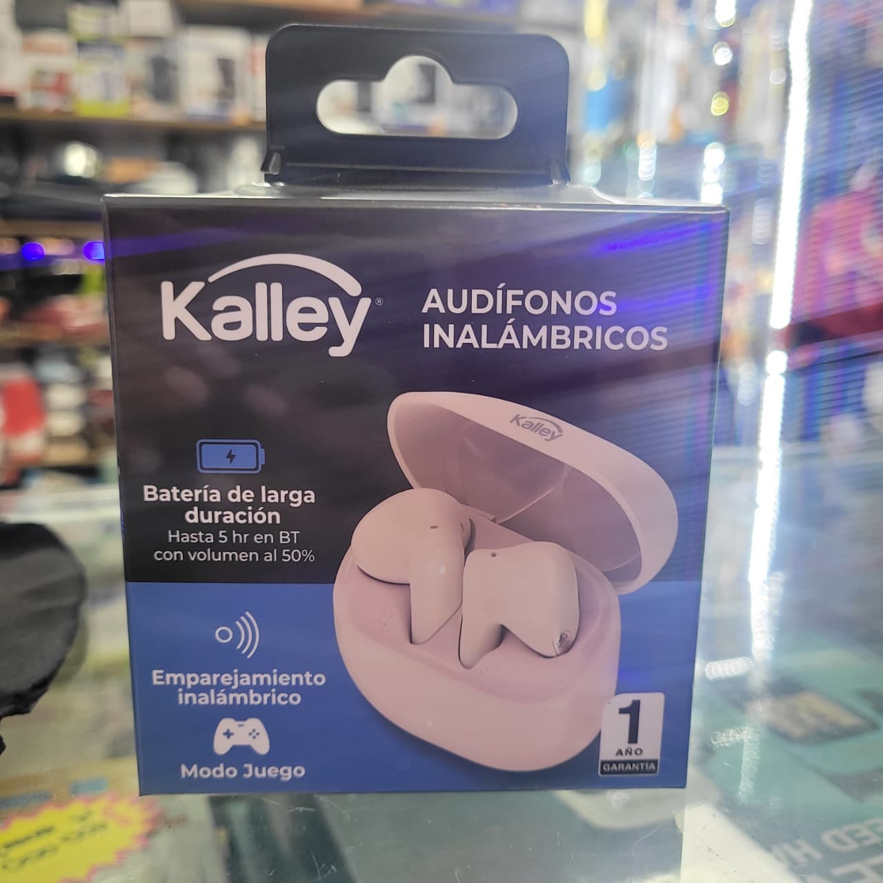 Auricular Kalley Inalámbricos Bluetooth In Ear K-AIR Rosados