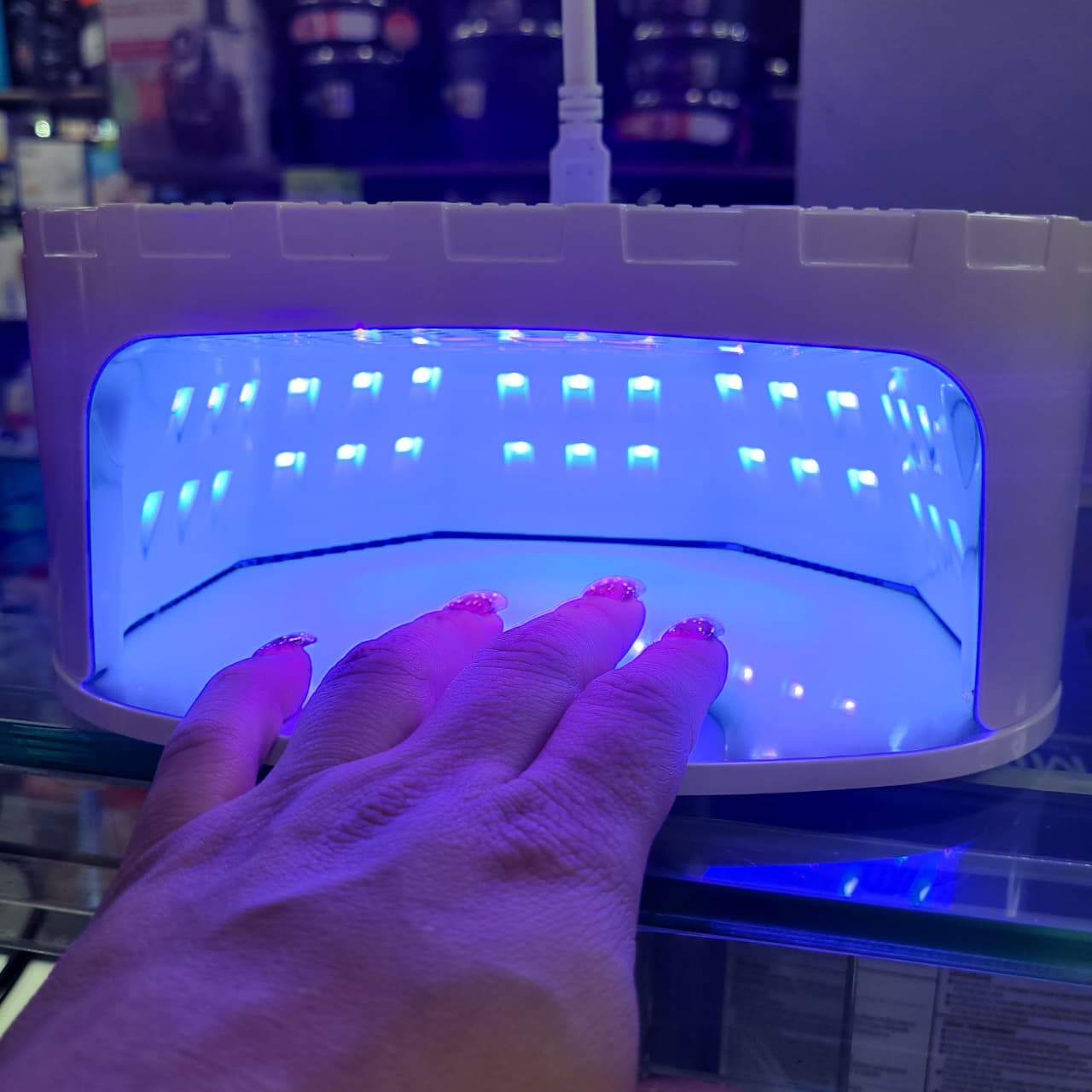 Lampara De Uñas 288w -Con Press On