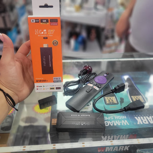 Tv Stick Android Programado Con Magis Naranjado