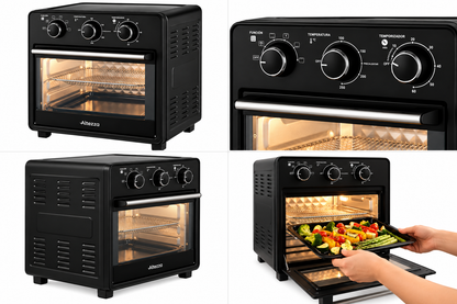 Horno Freidora De Aire Altezza AO-16B De 16 Litros