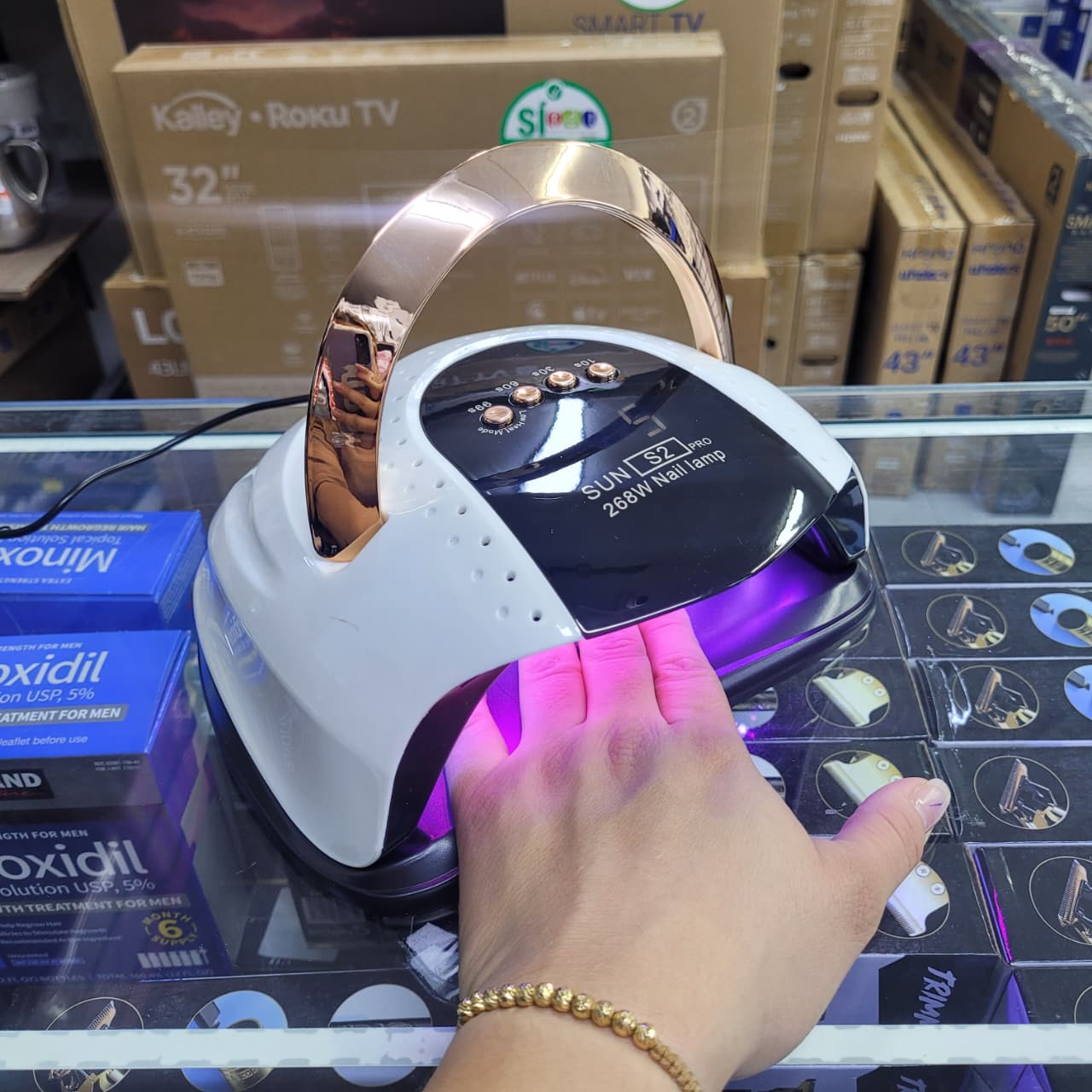 Lámpara De Uñas S2pro 268w