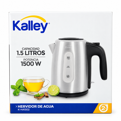 Hervidor De Agua Kalley Acero