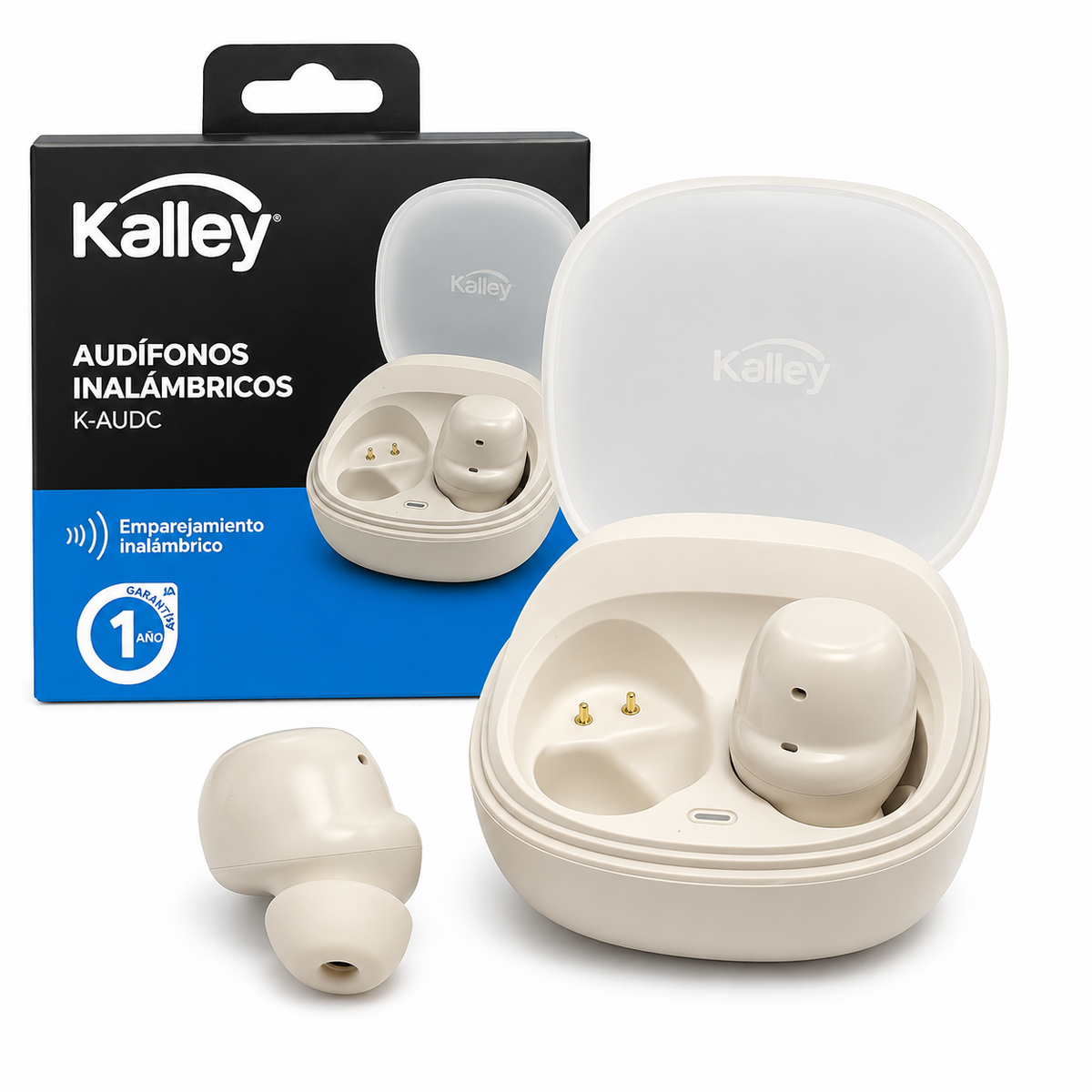 Audífonos Bluetooth Kalley K-AUDN In Ear ENC