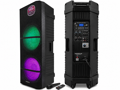 Cabina De Sonido Maxlin 15" Doble