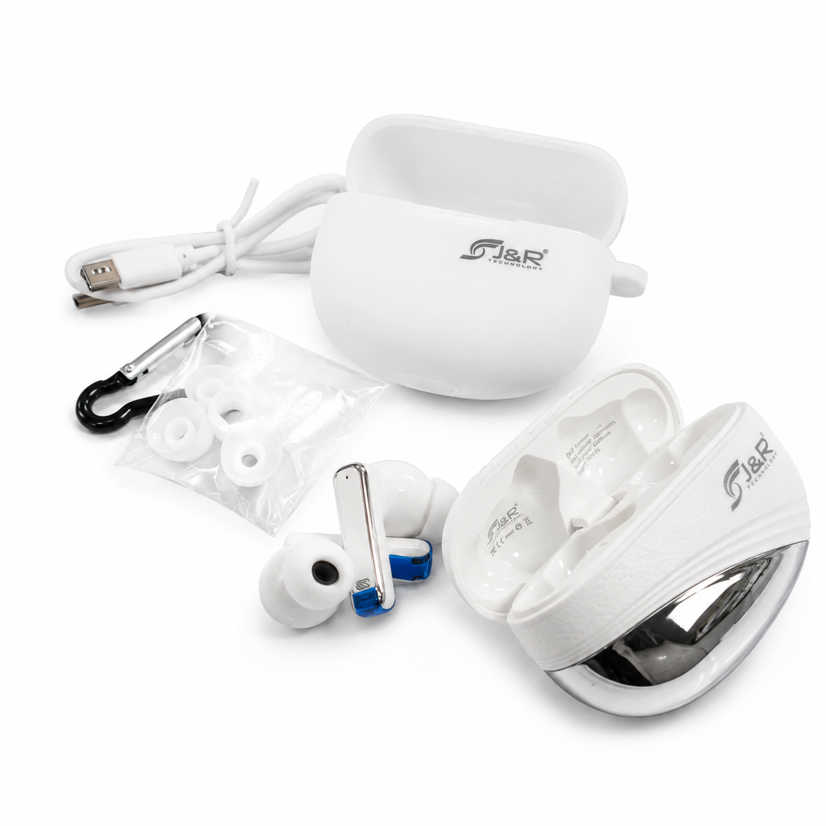 Auriculares Bluetooth J&r Con Inteligencia Artificial