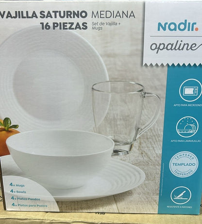 Vajilla Cristar Saturno Nadir