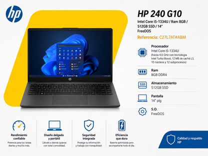 Computador Hp 240 G10