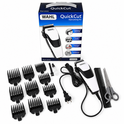 Maquina De Motilar Wahl Quickcut- 16 Piezas