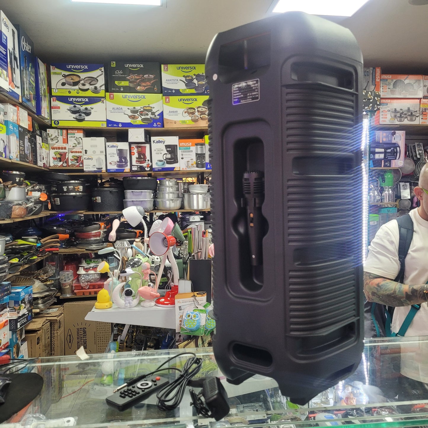 CABINA MAXLIN MX6 RECARGABLE