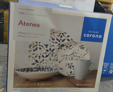 VAJILLA CORONA ATENEA