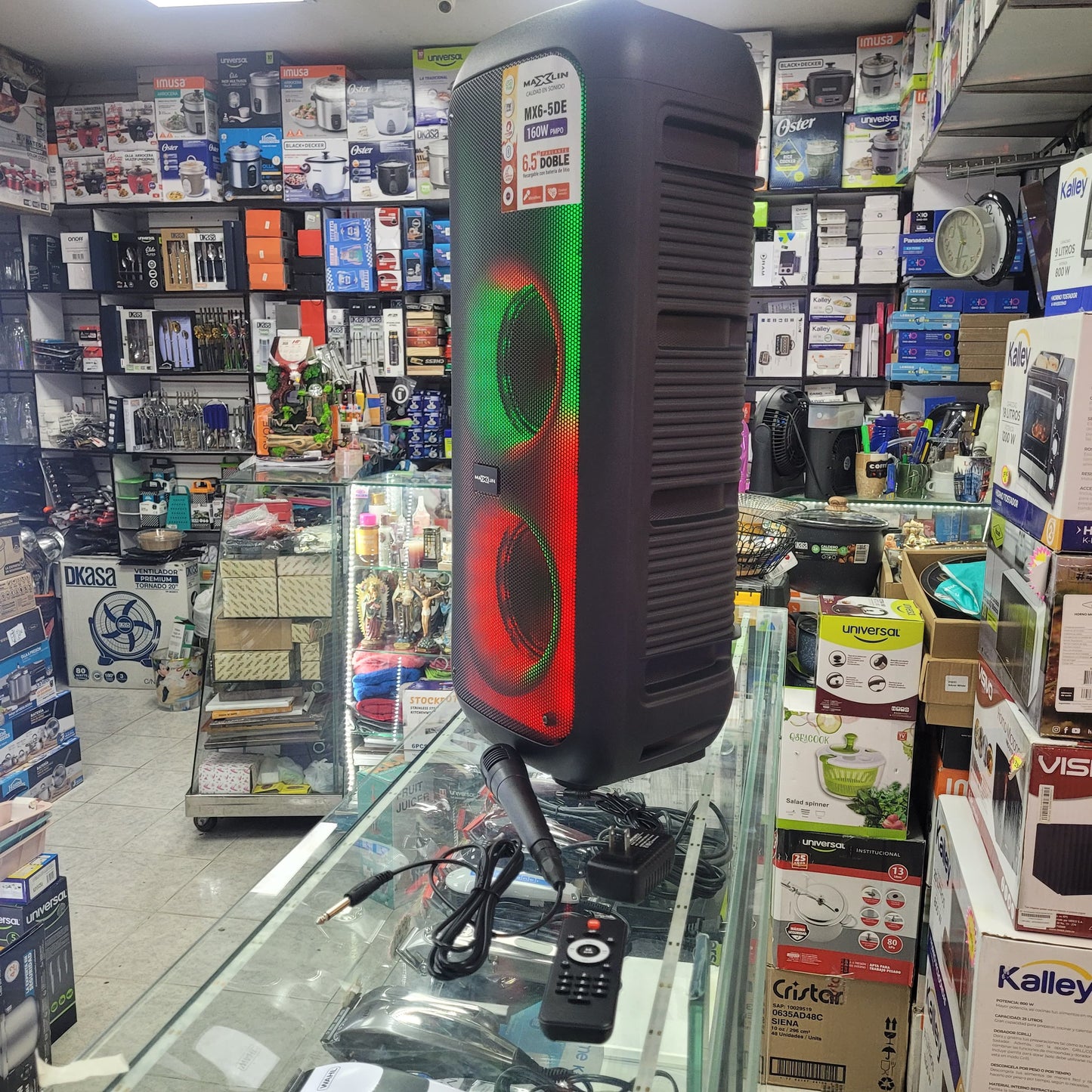 CABINA MAXLIN MX6 RECARGABLE