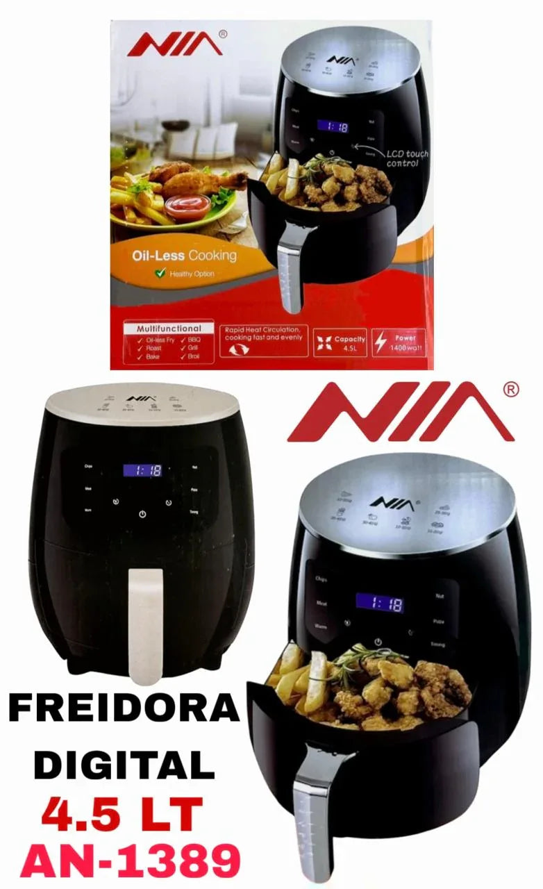 Freidora Nia 4.5 Digital Litros