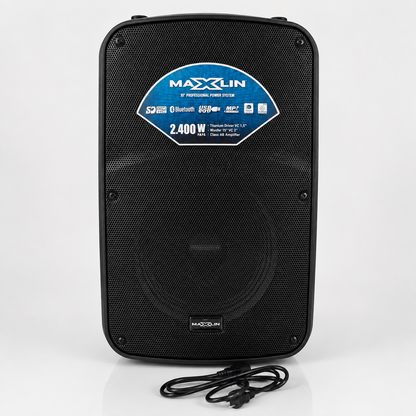 Cabina De Sonido Maxlin 15" 900k
