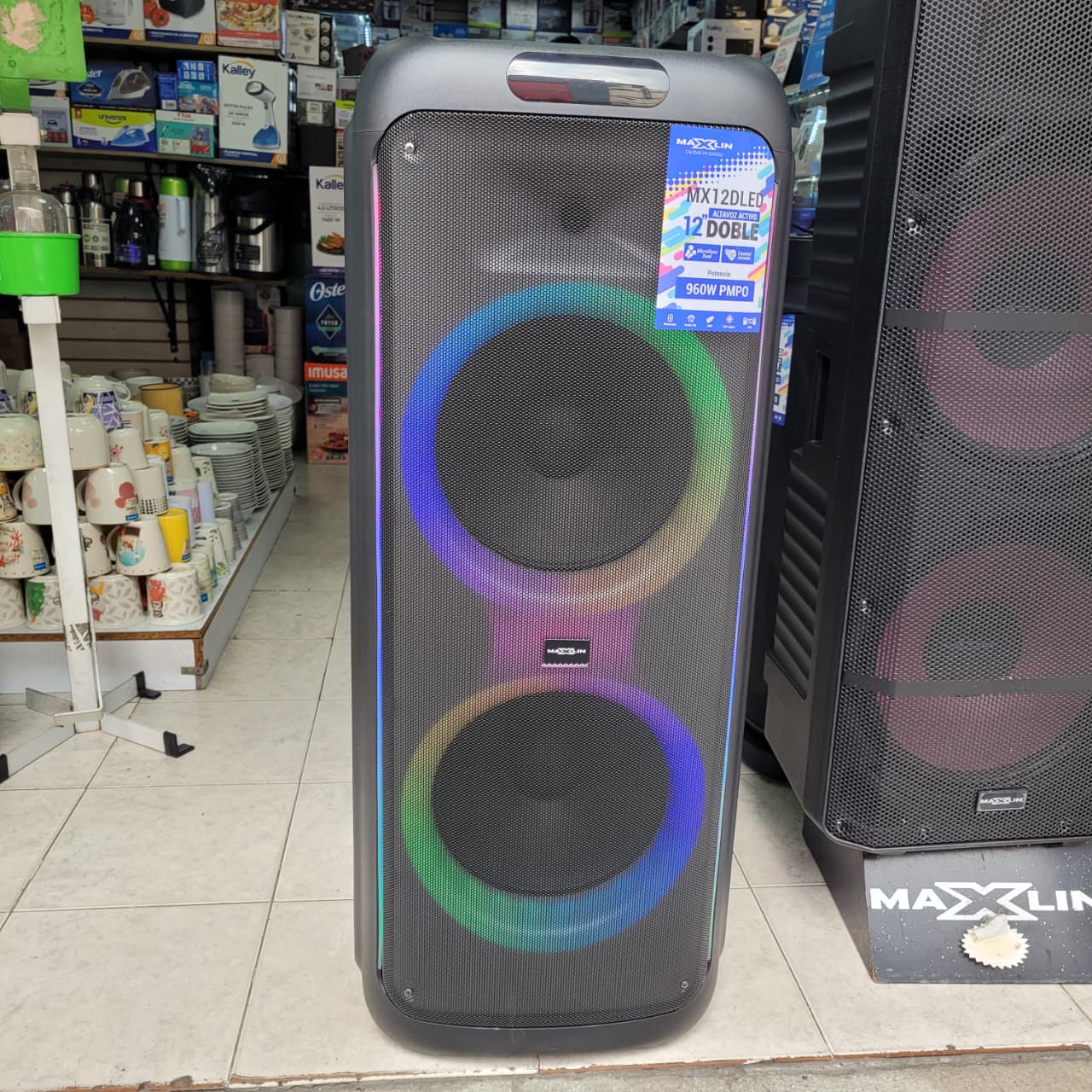 Torre Maxlin Doble 12"  Panel Led