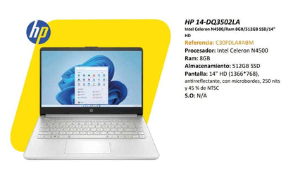 Computador Hp 14-DQ3502LA