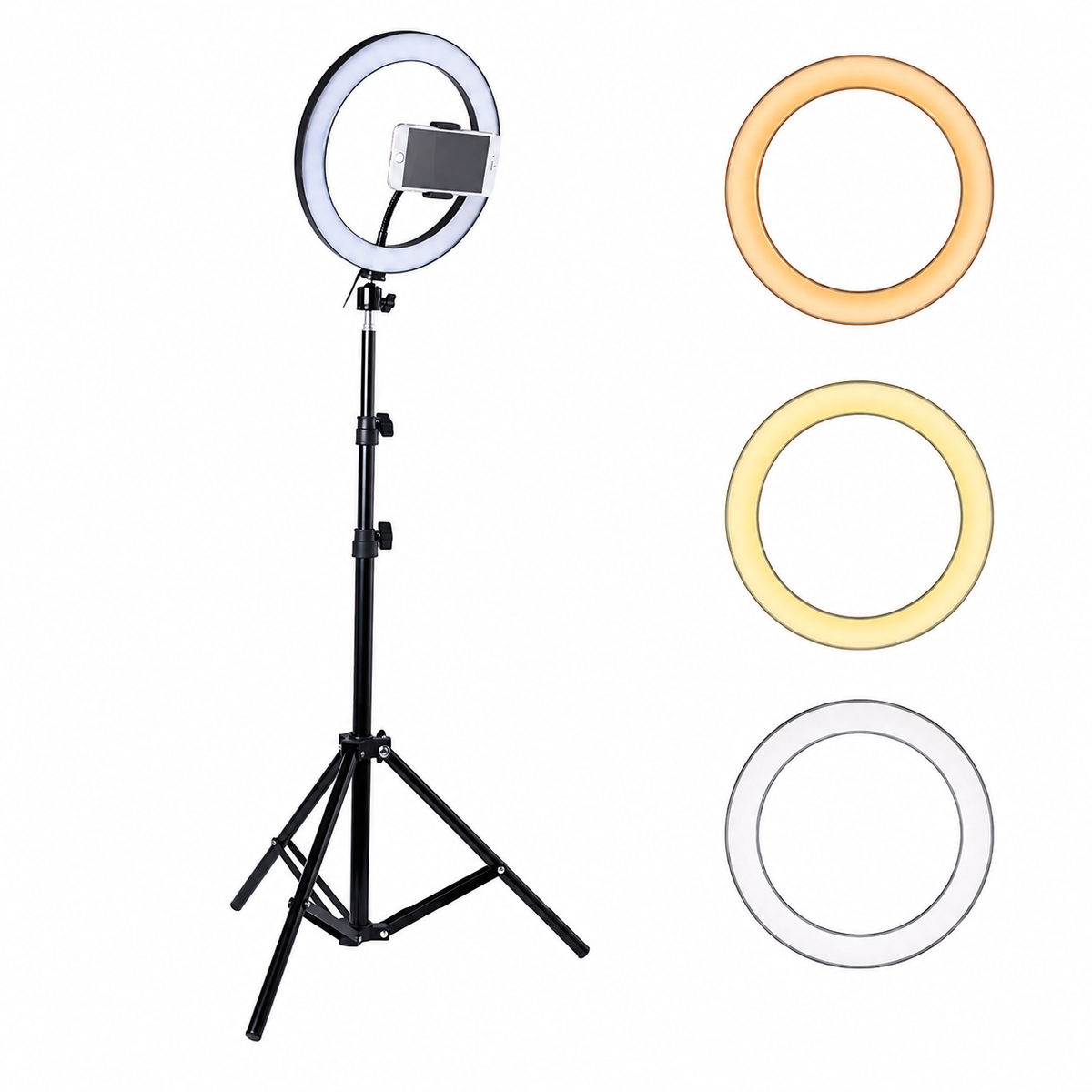 Aro Luz 26 Cms Con Trípode