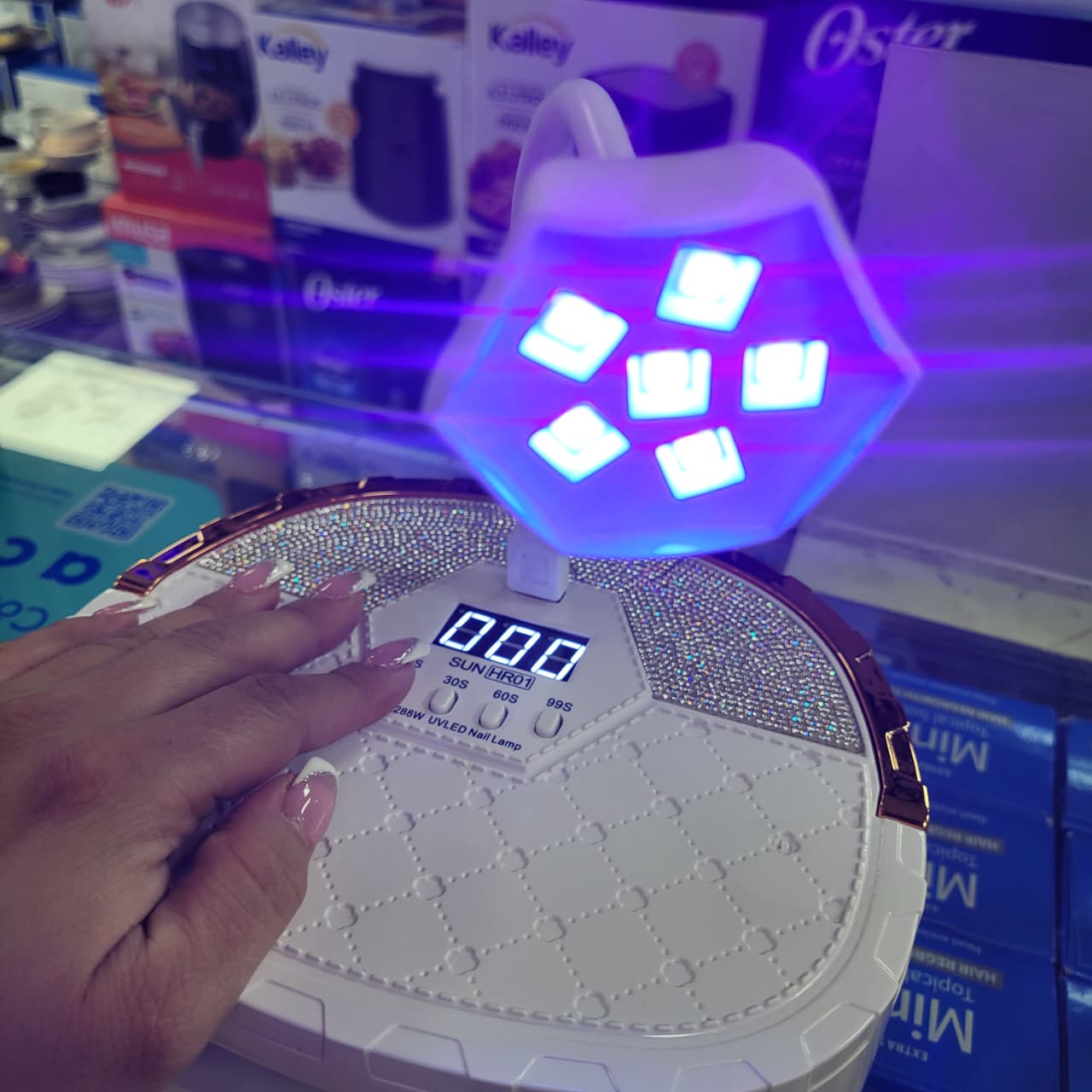 Lampara De Uñas 288w -Con Press On