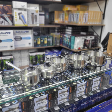 Juego De Ollas Dkasa Acero 10 Piezas