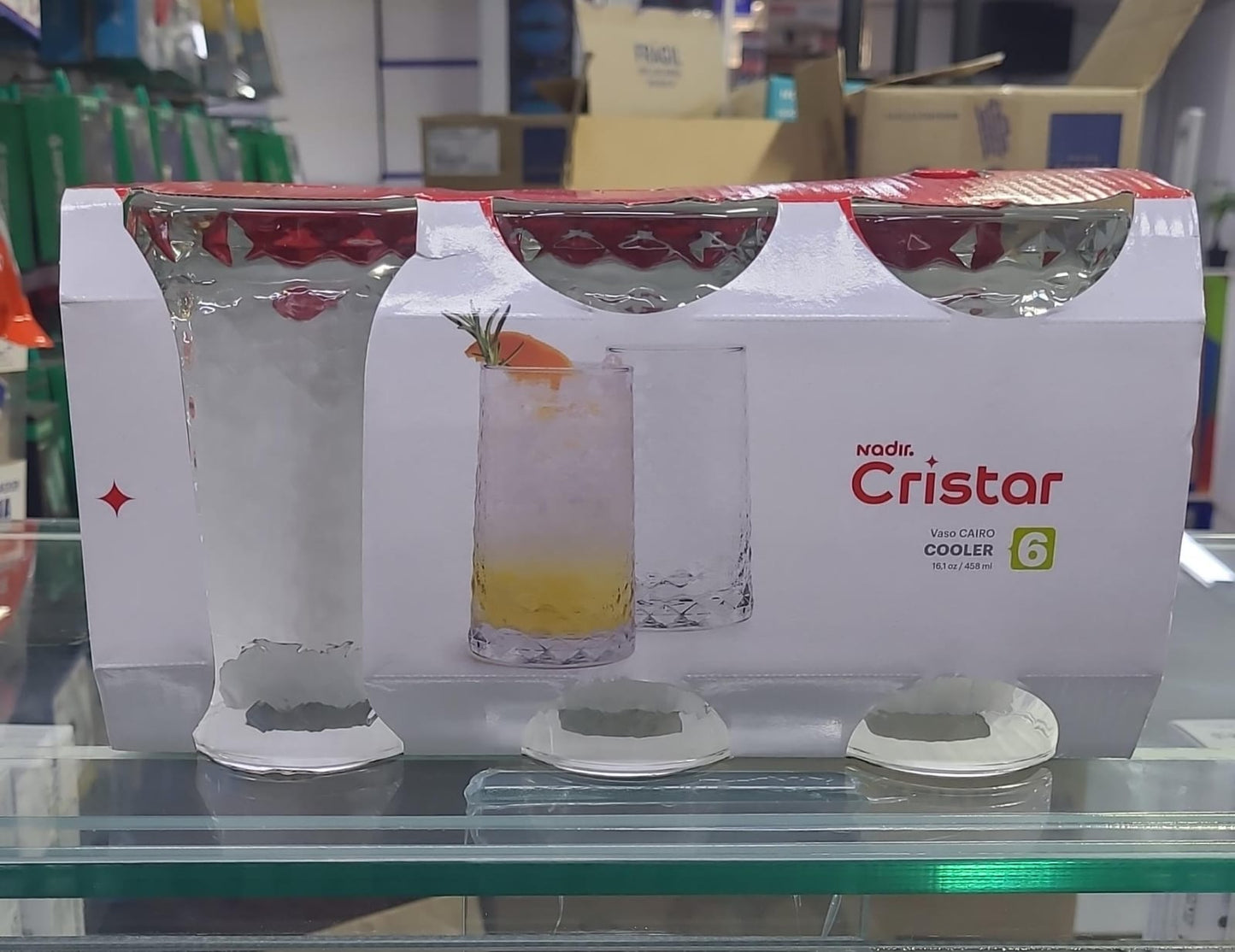 Juego De Vasos Cairo X6 Unidades