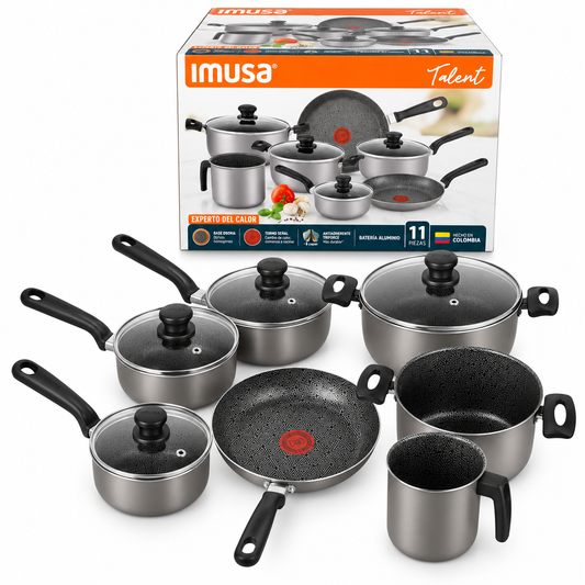 Juego De Ollas Imusa Talent 11 Piezas