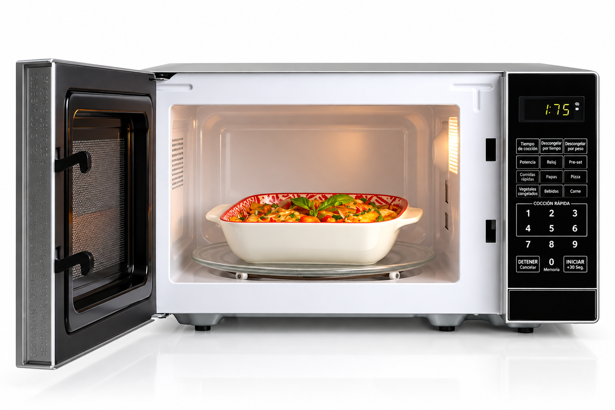 Horno Microondas KALLEY K-MW07BNG Negro De 20 Litros Y 700 W