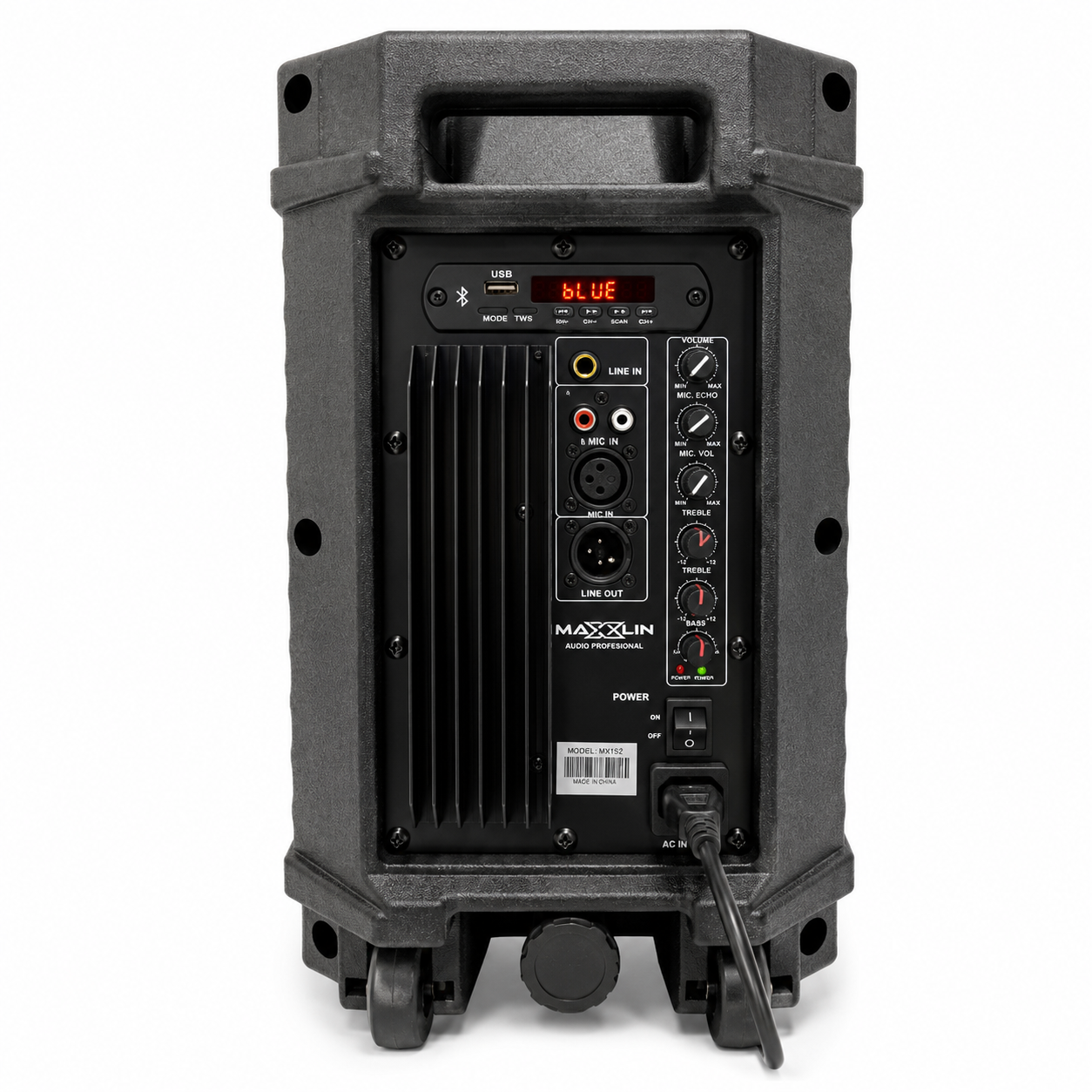 Cabina De Sonido Maxlin 8" 480w