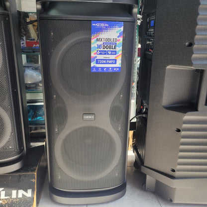 Torre Maxlin Doble 10" Panel Led