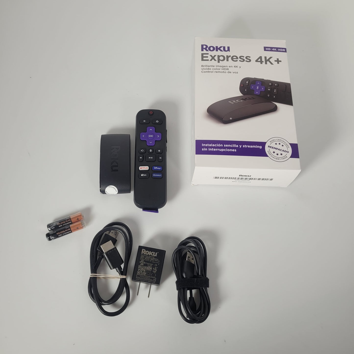 ROKU 4K + CONTROL COMANDO DE VOZ