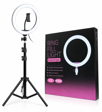 Aro Luz 33cms Con Tripode