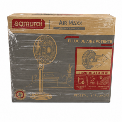 Ventilador Samurai Air Maxx 16" de Pedestal