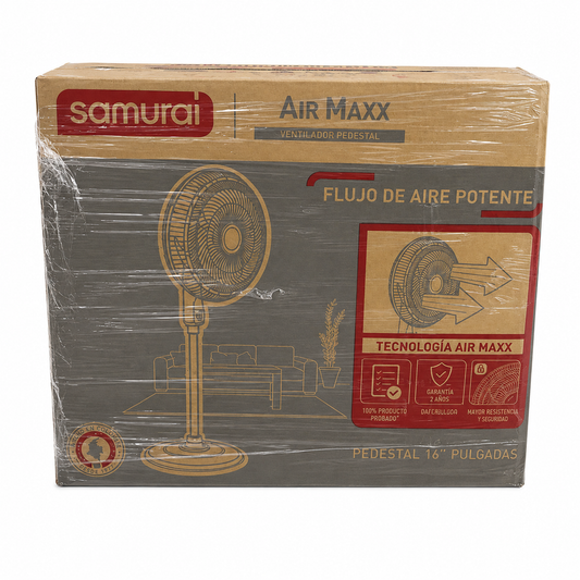 Ventilador Samurai Air Maxx 16" de Pedestal