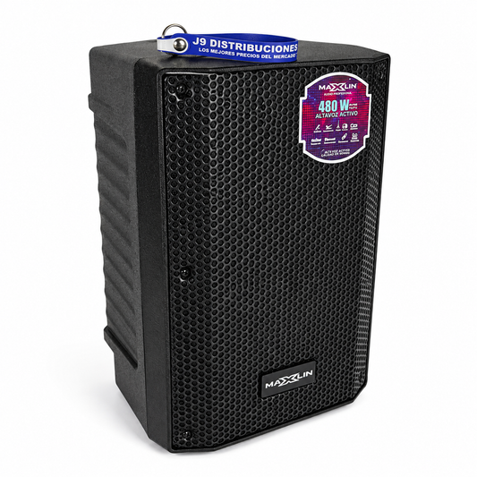 Cabina De Sonido Maxlin 8" 480w