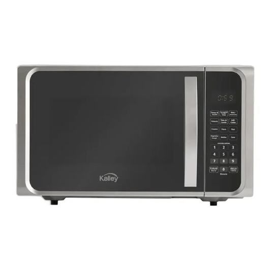 Microondas Kalley 25 Litros borde plata