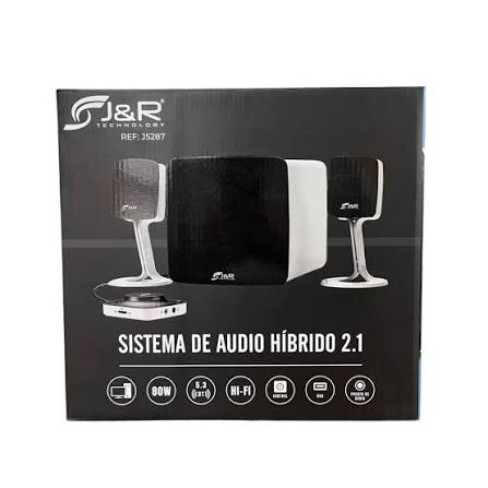 Sistema De Sonido J&r  2.1 - Ref 5287