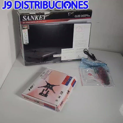 COMBO TELEVISOR SANKEY 24" OBSEQUIO BASE TV AN-400