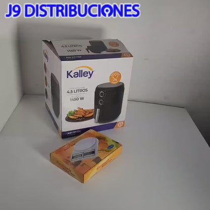 COMBO FREIDORA KALLEY 4.5 LITROS OBSEQUIO GRAMERA 10 KILOS