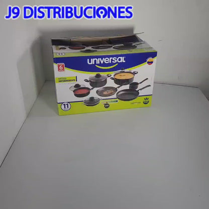 JUEGO DE OLLAS UNIVERSAL 11 PIEZAS