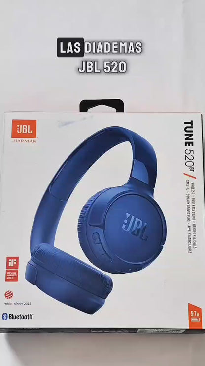 DIADEMA JBL BLUTOOTH  520 TB