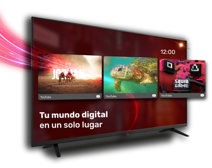 Televisores De 43" Smart Tv Krono