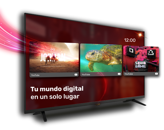 Televisores De 43" Smart Tv Krono