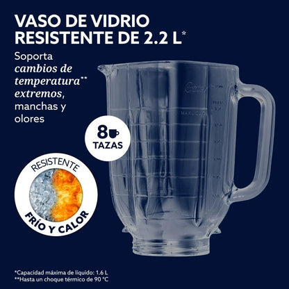 Licuadora Oster Vortex Plus BLSTM2G-BR0 De 1.200 W Y 2,2 L